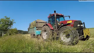 Heuernte 🇨🇭 vom mähen bis auf den Heustock bei Lohnunternehmer Burri