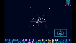Atari 800 Game:   Star Raiders (1979 Atari)