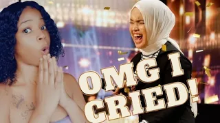 First Time Hearing Putri Ariani receives the GOLDEN BUZZER Auditions | AGT 2023 (Reaction!)