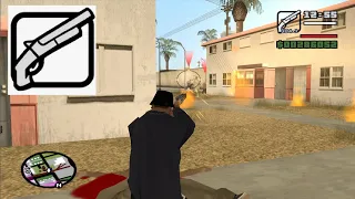 Los Desperados with zero Sawn-Off Shotgun Skill - Riots mission 2 - GTA San Andreas