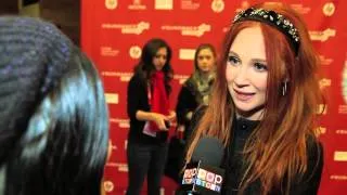 Juno Temple at Sundance & talks about film and stripclub experience