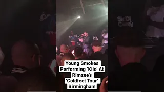 Young Smokes Performing His Banger ‘Kilos’ At Rimzee’s Headline Show At Birmingham o2 Institute