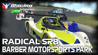 I like this track - Radical SR8 at Barber Motorsports Park - iRacing