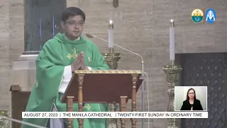 Sunday Mass at the Manila Cathedral - August 27, 2023 (10:00am)