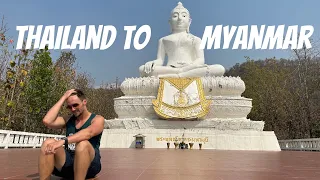 DRIVING A SCOOTER TO MYANMAR!! (MAE HONG SON LOOP)