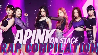 Apink On Stage Rap Compilation