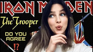 Iron Maiden - The Trooper (Live at Estadio, Chile) [REACTION VIDEO] | Rebeka Luize Budlevska