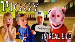 Escaping Roblox PIGGY In Real Life - Chapter 1: House