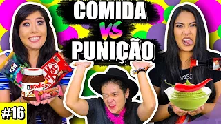 COMIDA VS PUNIÇÃO - Desafio | Blog das irmãs