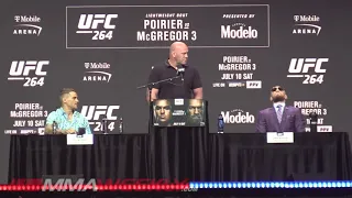 Conor McGregor addresses Leg Kicks, Poirier gonna throw ‘Dick Kicks’   UFC 264 1