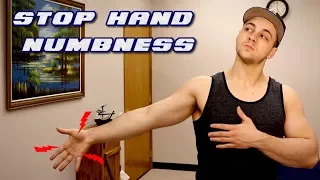 Quick Fix To Stopping Hand Numbness! ~  Day or Night