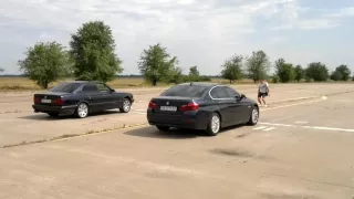 BMW 5 E34 VS BMW 5 F10 720