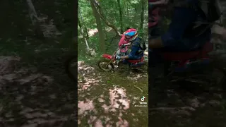 Mideast hare scramble! Logan Martin #615 had to send it