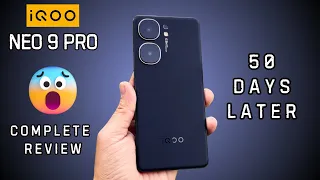 iQOO Neo 9 Pro - 50 Days Later Review | Cheapest Flagship Phone 😍 Camera test | Gaming test