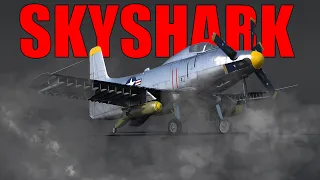 ЛУЧШИЙ ШТУРМОВИК АМЕРИКИ SKYSHARK F2D-1 ОБЗОР WAR THUNDER