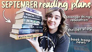 September Reading Plans + Book Troop announcements! 🍁🍂