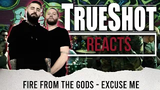 GUEST #6! | METAL BAND REACTS - FIRE FROM THE GODS "EXCUSE ME" (REACTION/REVIEW)