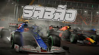 F1 2021 - MY TEAM - GP DE SINGAPURA 50% - AVISA LÁ QUE O PAI TÁ ON! - EP 121