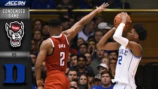 North Carolina State vs. Duke Blue Devils Condensed Game | 2018-19 ACC Basketball