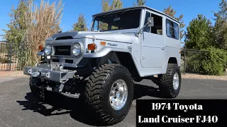 Vintage Toyota Land Cruiser FJ40