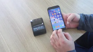 Установка мобильного принтера на телефон MOBILE PRINTER