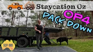 EP66: Opus OP4 Camper Trailer Pack Down | Pack Up Guide | How to Pack Down Opus OP4