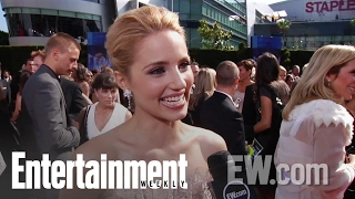 Glee: Dianna Agron Interview At 2010 Emmys | Entertainment Weekly