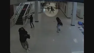 New video shows moments student opens fire in Heritage High School