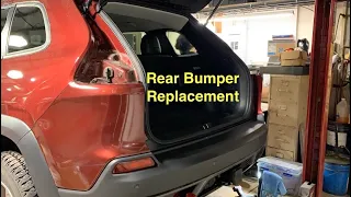 2019+ Jeep Cherokee Trailhawk Rear Bumper Cover Removal/Replacement