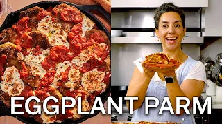 Carla Makes Triple–Layer Eggplant Parm