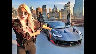 Driving the $4 million Lamborghini Centenario in NYC!