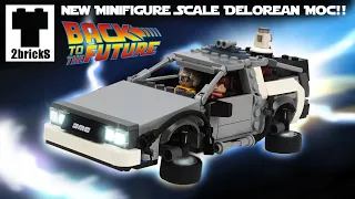 2bricks Custom Lego Back to the Future DeLorean Time Machine!!