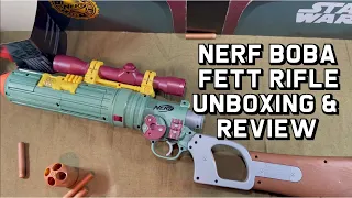 Nerf Boba Fett Rifle Unboxing and Review