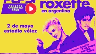 (1992) Roxette: Live #VelezSarfield1992: 02 y 03 de mayo