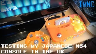 Using a Japanese N64 in the UK | IMNC