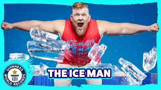 Ultimate Ice Breaker: Most blocks of ice smashed in one minute - Guinness World Records