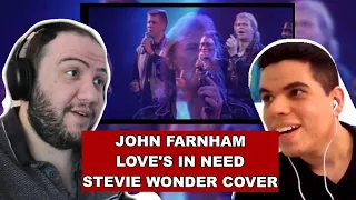 John Farnham - Love's in Need - Stevie Wonder - TEACHER PAUL REACTS AUSTRALIA