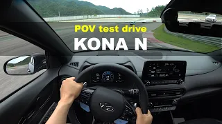 Hyundai KONA N 2 0T GDi POV test drive