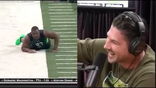 Joe & Brendan Die Laughing Over Chris Jones’ Dick Flop 40-Yard Dash