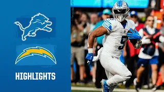 Lions win a SHOOTOUT against the Chargers | 2023 Week 10 Game Highlights