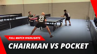 Pocket Rocket vs Chairman | TTD Team Open 2022 | Full Match Highlights