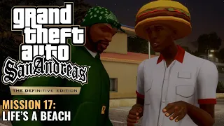 GTA San Andreas Definitive Edition - Mission 17 - Life's a Beach