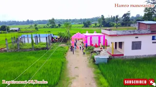 Wedding Drone Video Shoot | DJI MINI2 Drone Video quality | Raptisonari 8 Banke