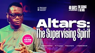 ALTARS: THE SUPERVISING SPIRIT