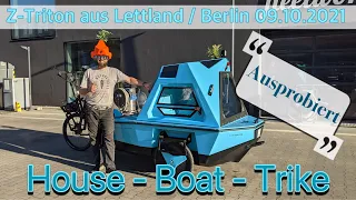 BeTriton Probefahrt-Event Berlin  / 09.10.2021 / zu Land & im Wasser / 4k / deutsch /  Z-Triton