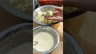 घर पर टेस्टी आलू वड़ा बनाने की सरल विधि । aalu bada recipe 😋 #viral #youtube #trending #new #video