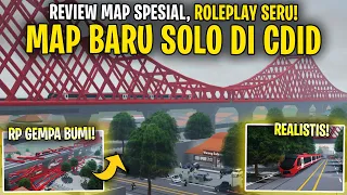 REVIEW MAP SOLO BARU DI ROLEPLAY CDID UPDATE V1.6 ! GEMPA BUMI - Car Driving Indonesia (Roblox)