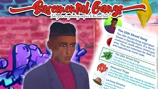 How To Start A Gang - Basemental Mod Overview || The Sims 4