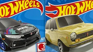 Hot Wheels 2021 Opening Cars Found Hunting Hot Wheels At Walmart Honda Civic & Honda N600