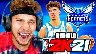 Lamelo Ball Charlotte Hornets REBUILD! NBA 2K21